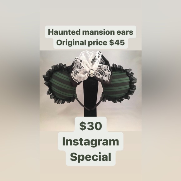 Disney Theme Park Ears! HANDMADE and One of a Kind! - Picture 5 of 11